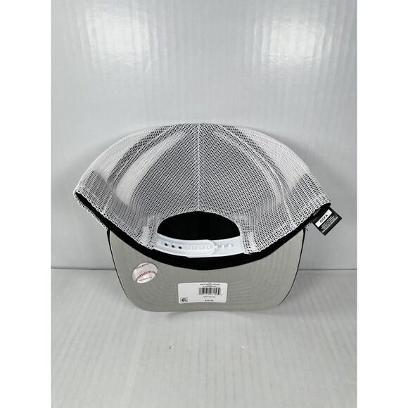 '47 Brand Miami Marlins Region Patch Trucker Adjustable Hat Snapback Black NEW - Picture 4 of 4